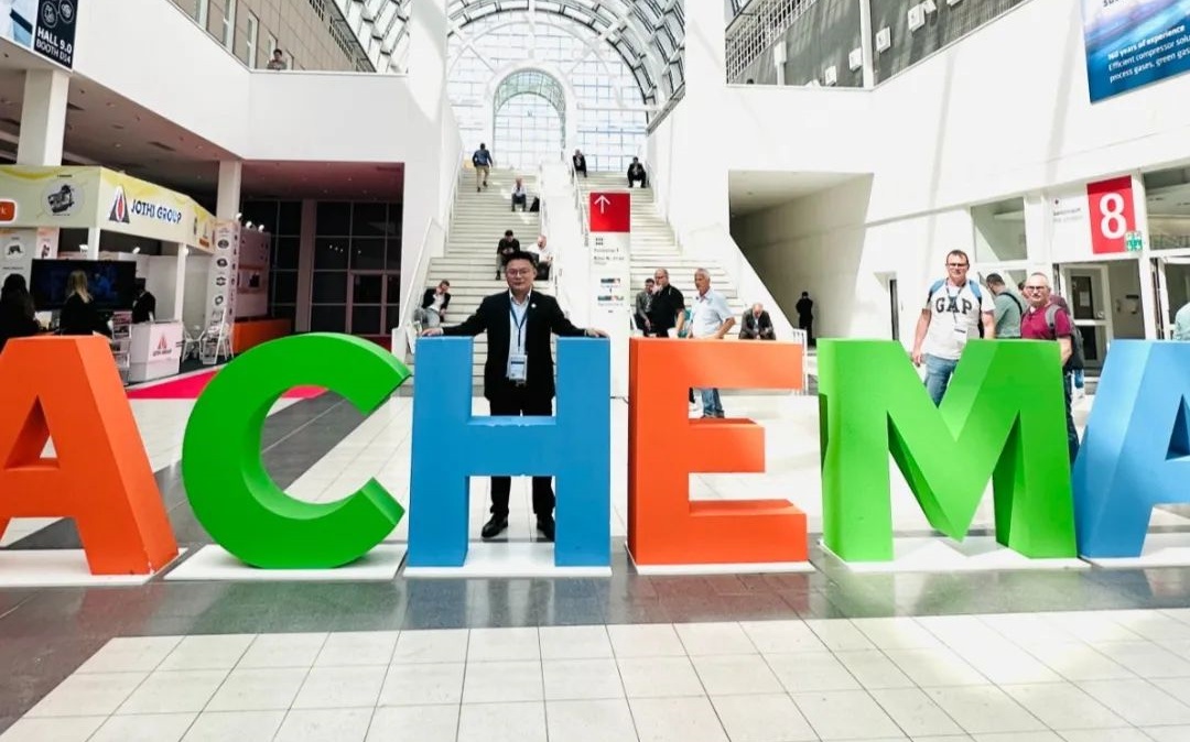 江蘇金鷹精彩亮相法蘭克福阿赫瑪生物化學技術(shù)展